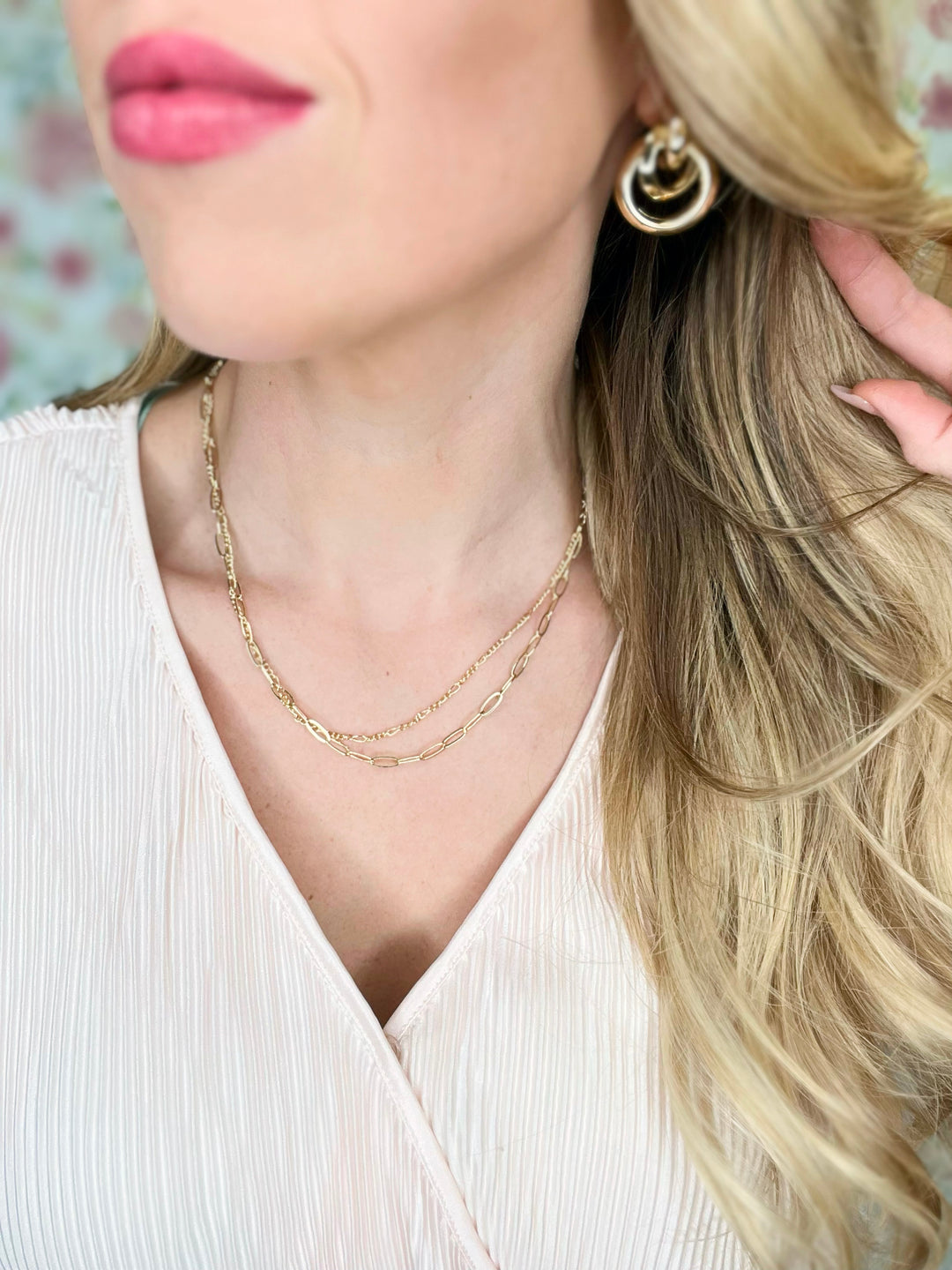 Boss Vibes Paperclip Necklace