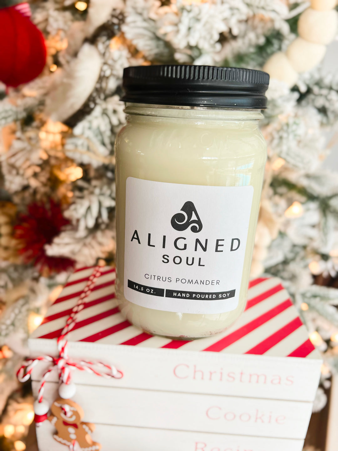 Aligned Soul Soy Candle- Mason Jar