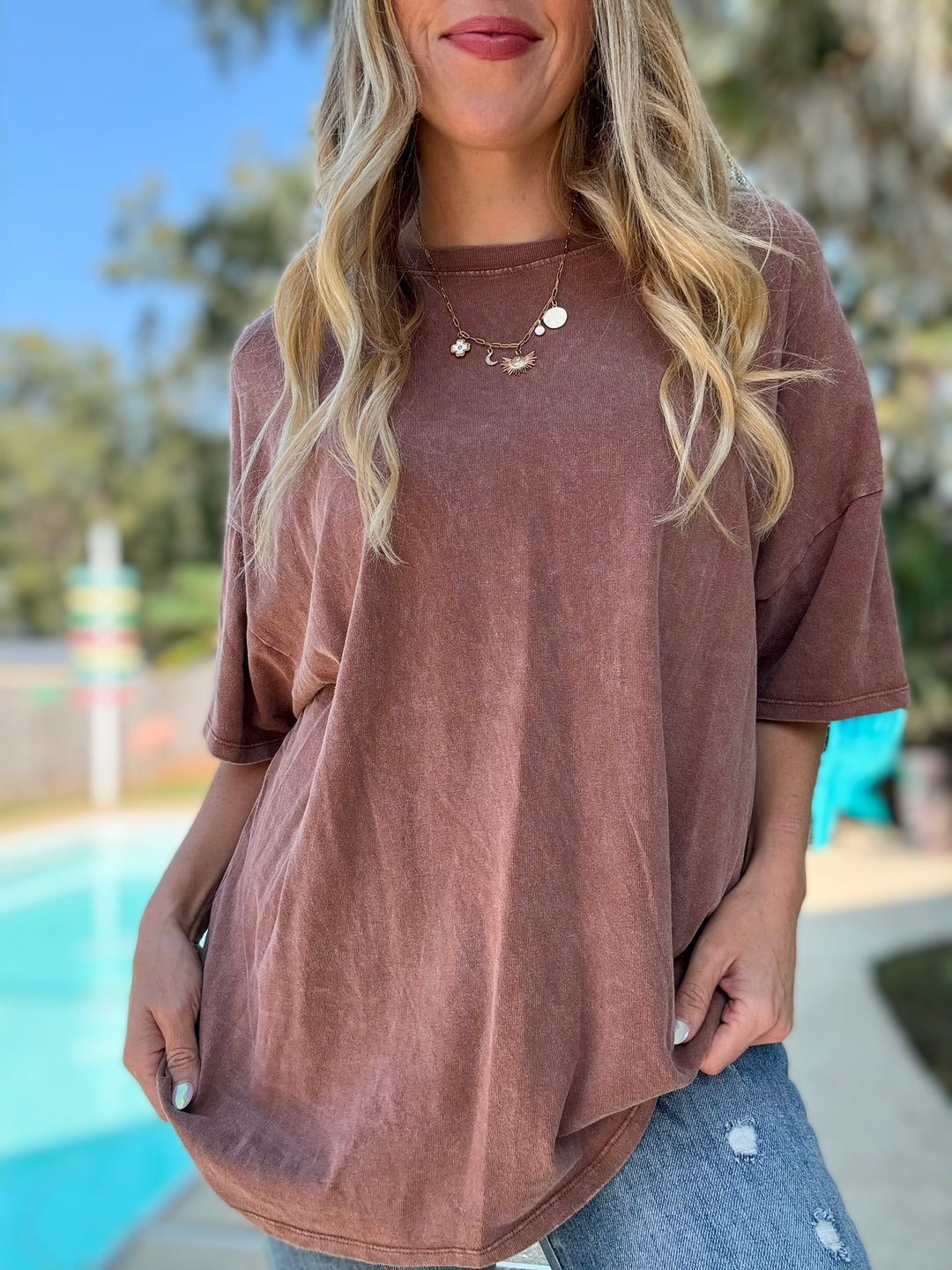 The Ultimate Distressed Tee- 2 Colors