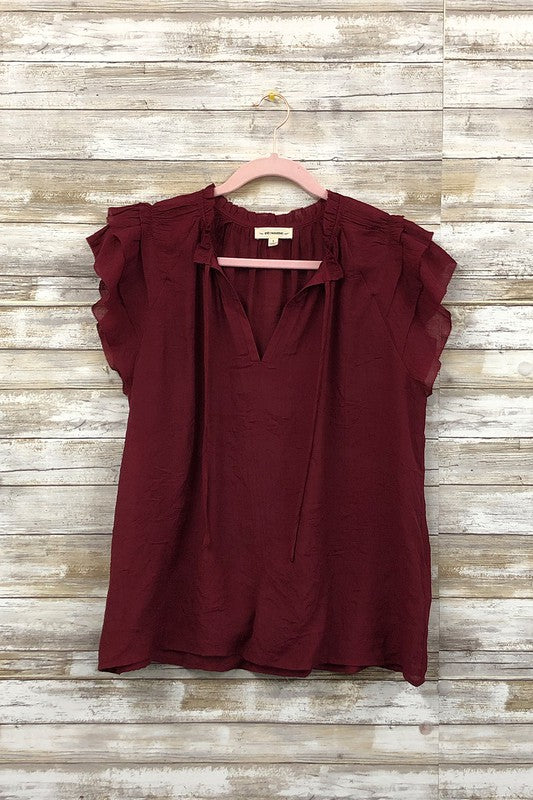 Time to Party Ruffle Top