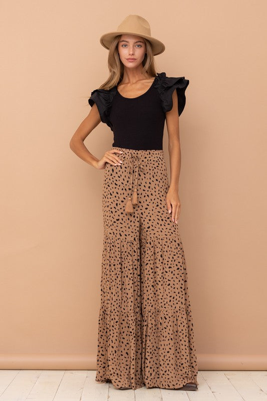 The Raquel Ruffle Sleeve Bodysuit