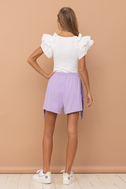 The Raquel Ruffle Sleeve Bodysuit