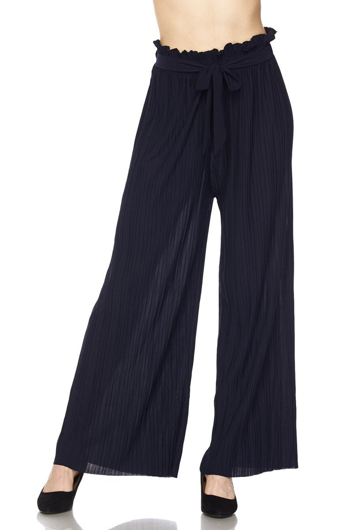 You Go Girl Pleated Wide Leg Pants
