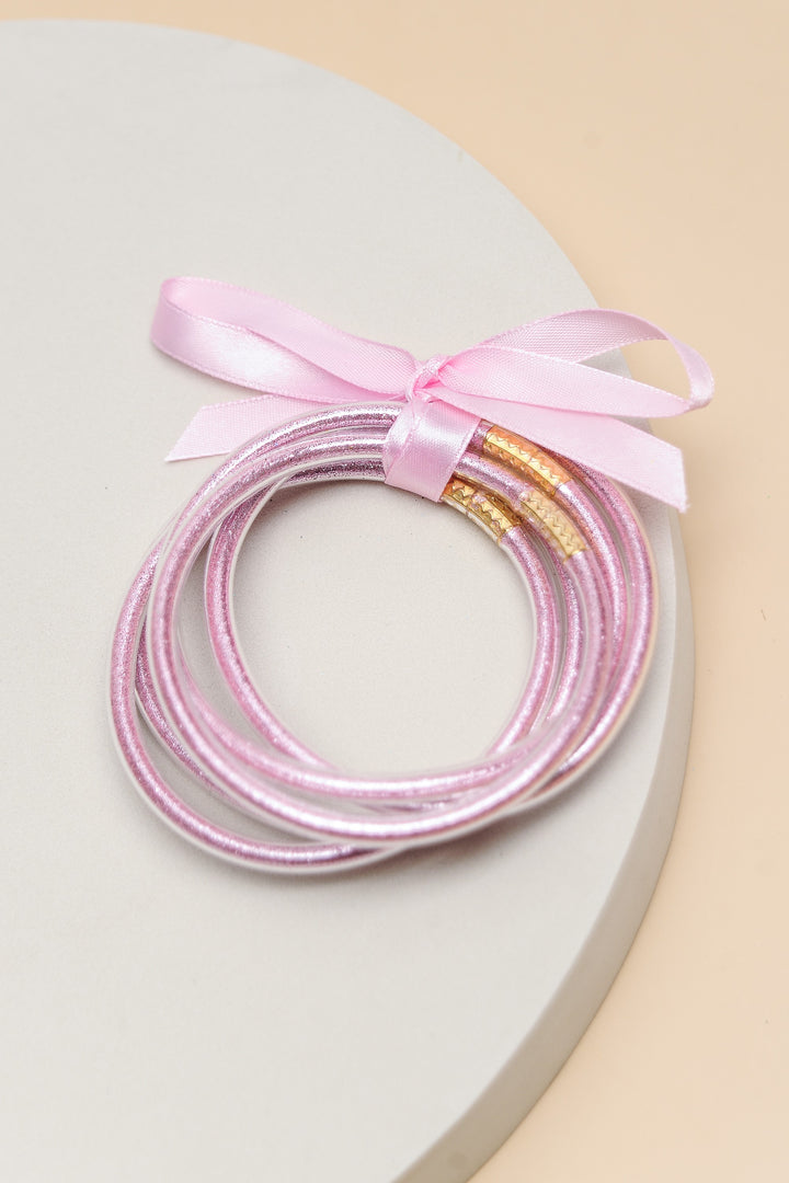 Glitter Jelly Bangles