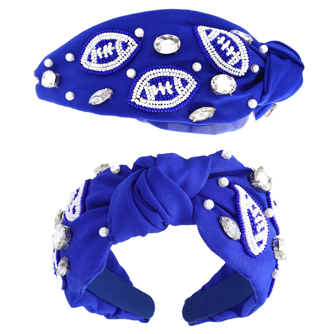 Beaded Game Day Headband