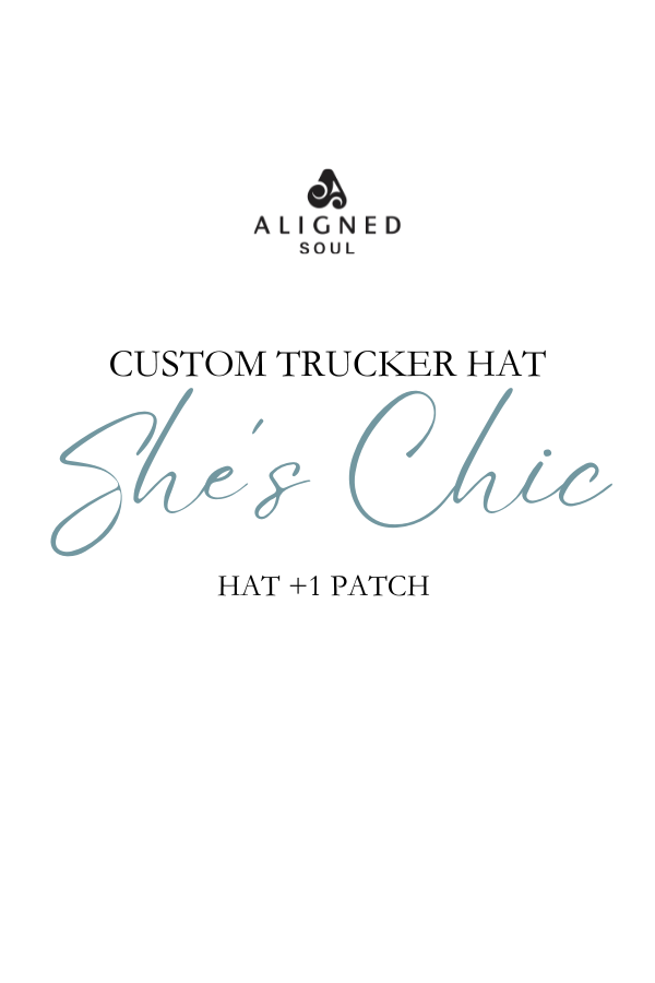 PPOB- She's Chic Trucker Hat w/ 1 Patch