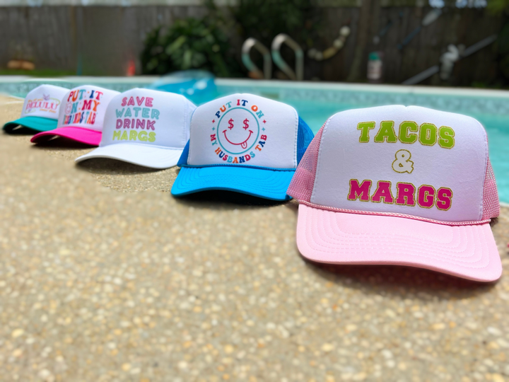 Printed Saying Hat