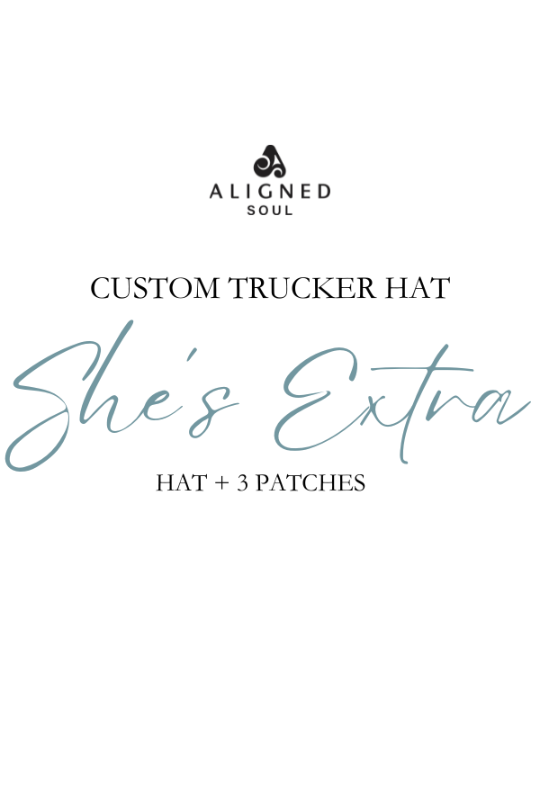 PPOB- She's Extra- Hat w/ 3 Patches