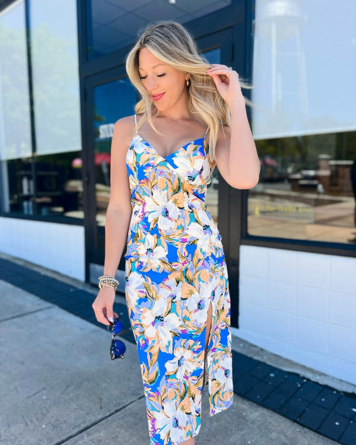 Date Night on Vacay Midi Dress