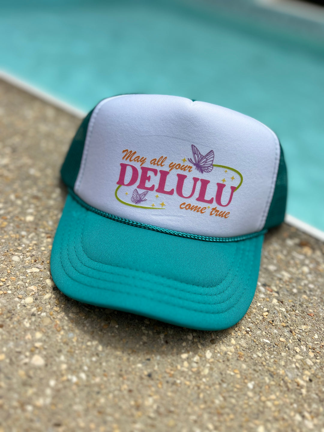 Printed Saying Hat
