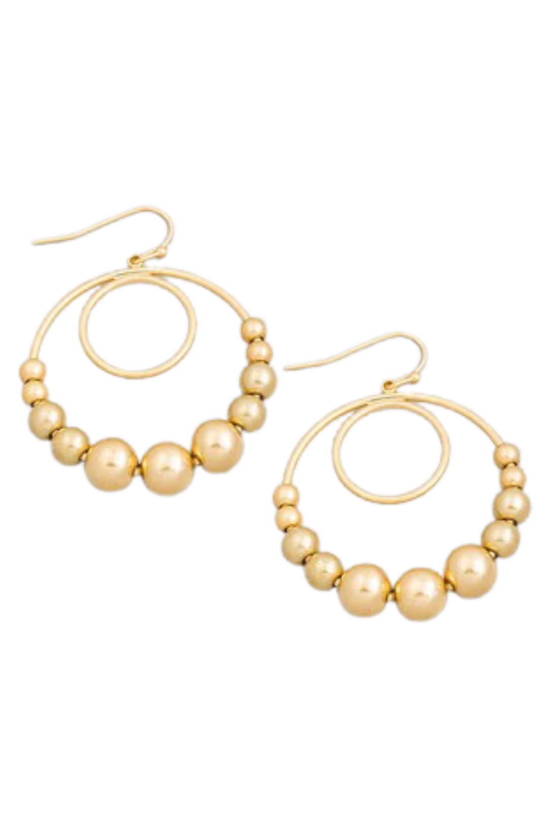 Arianna Beaded Dangle Earrings- 2 Colors