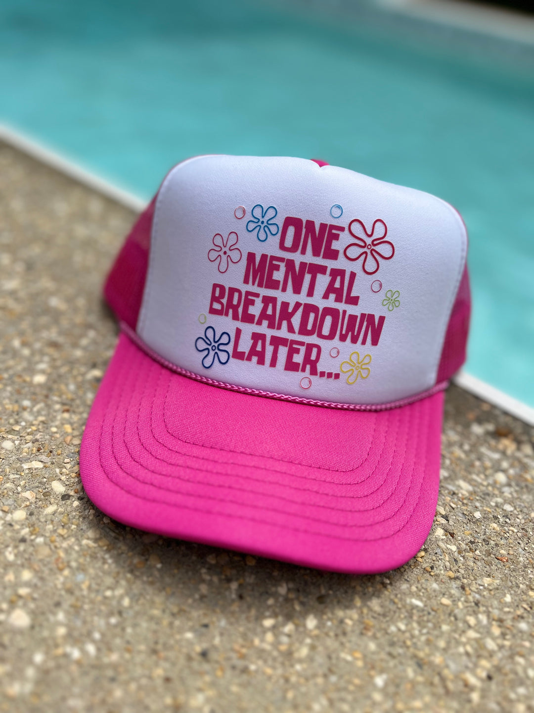 Printed Saying Hat