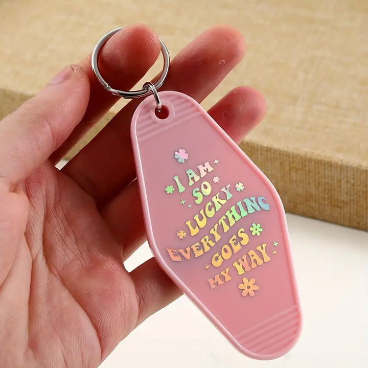 Motel Keychain- Multiple Designs