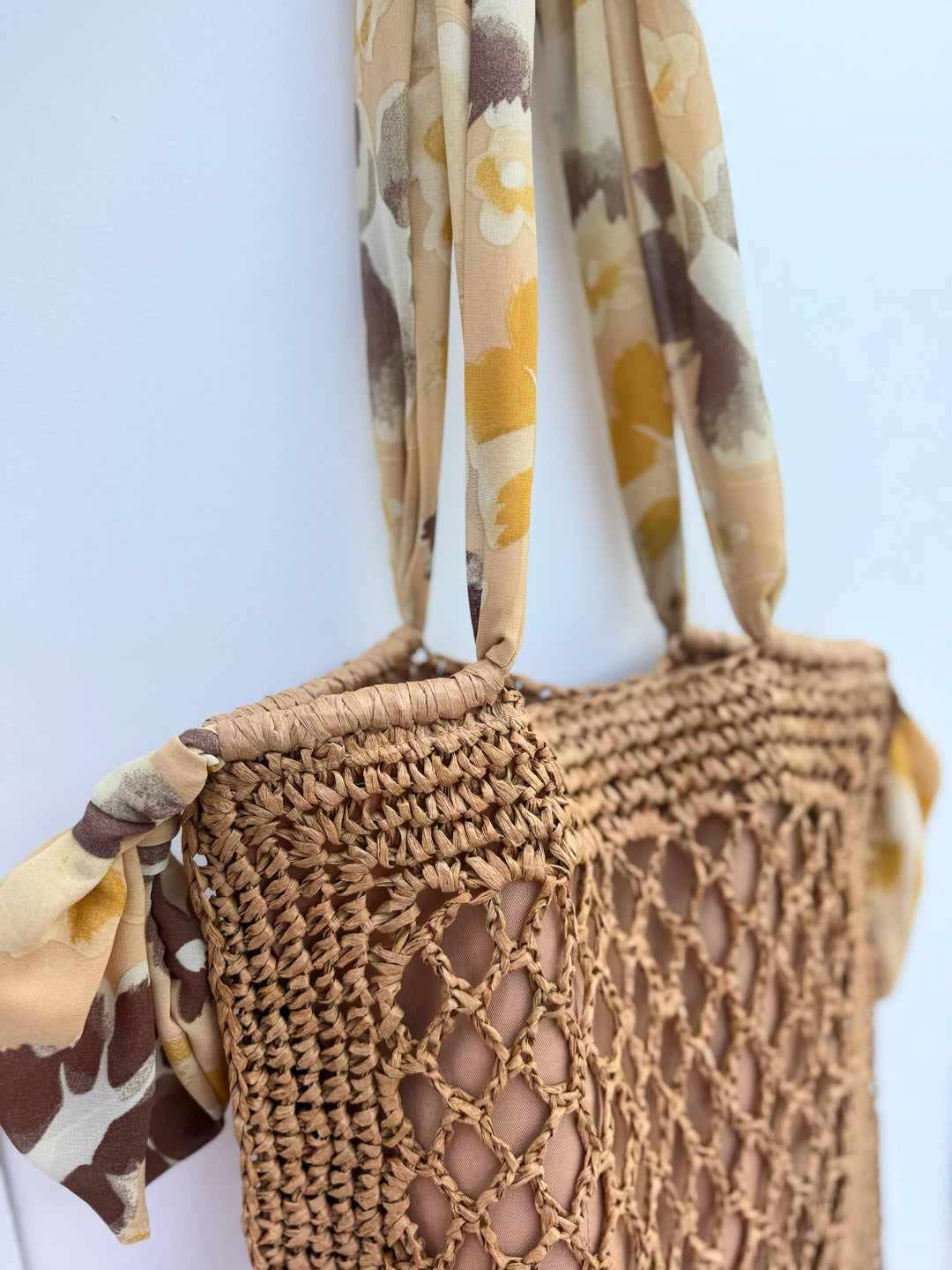 Coastal Charm Braided Tote Bag