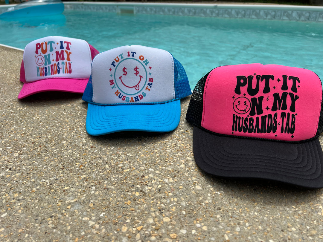 Printed Saying Hat