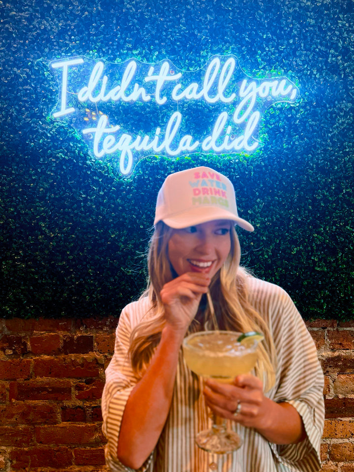 Printed Saying Hat