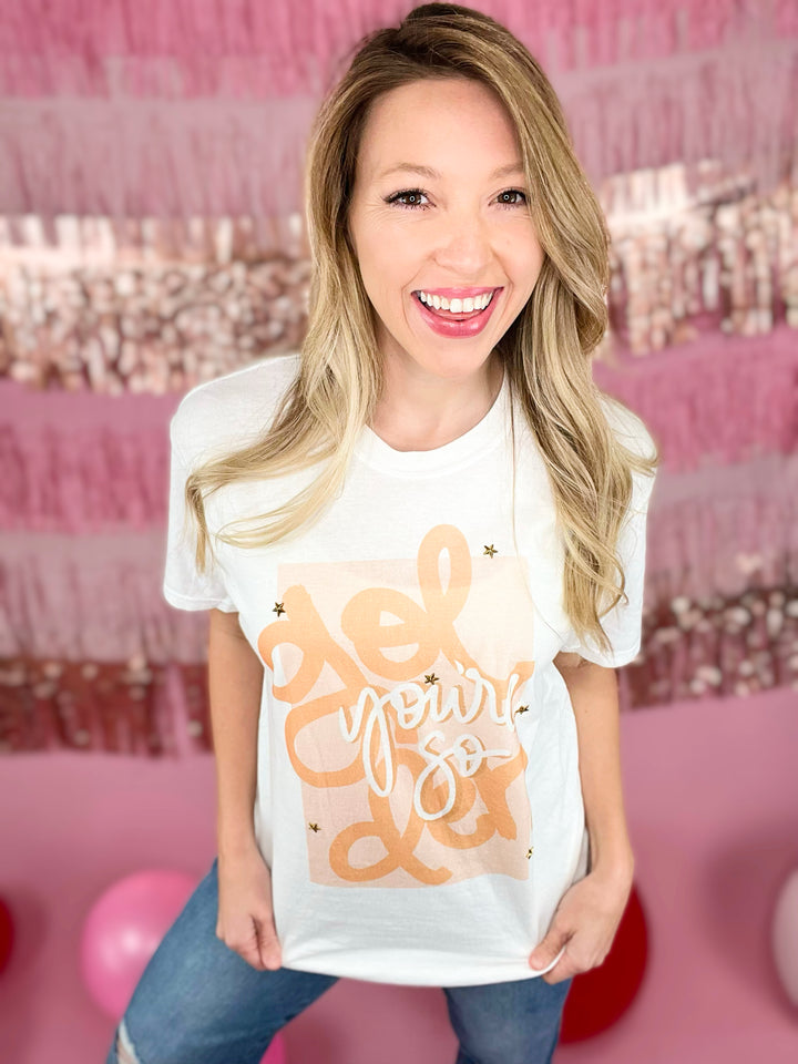 You're So Golden Studded Comfort Color Tee