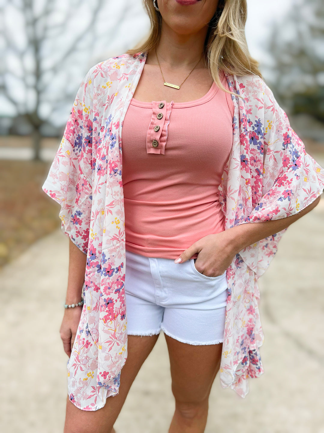 The Lindsay Acid Wash Frayed Shorts- Several Colors