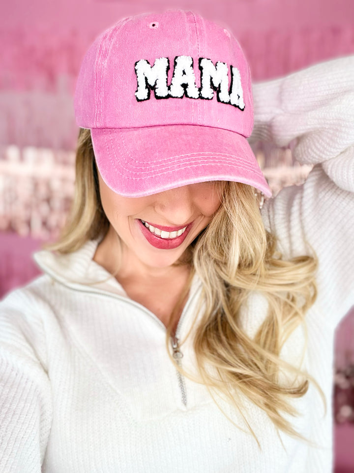 MAMA Sherpa Patch Baseball Cap
