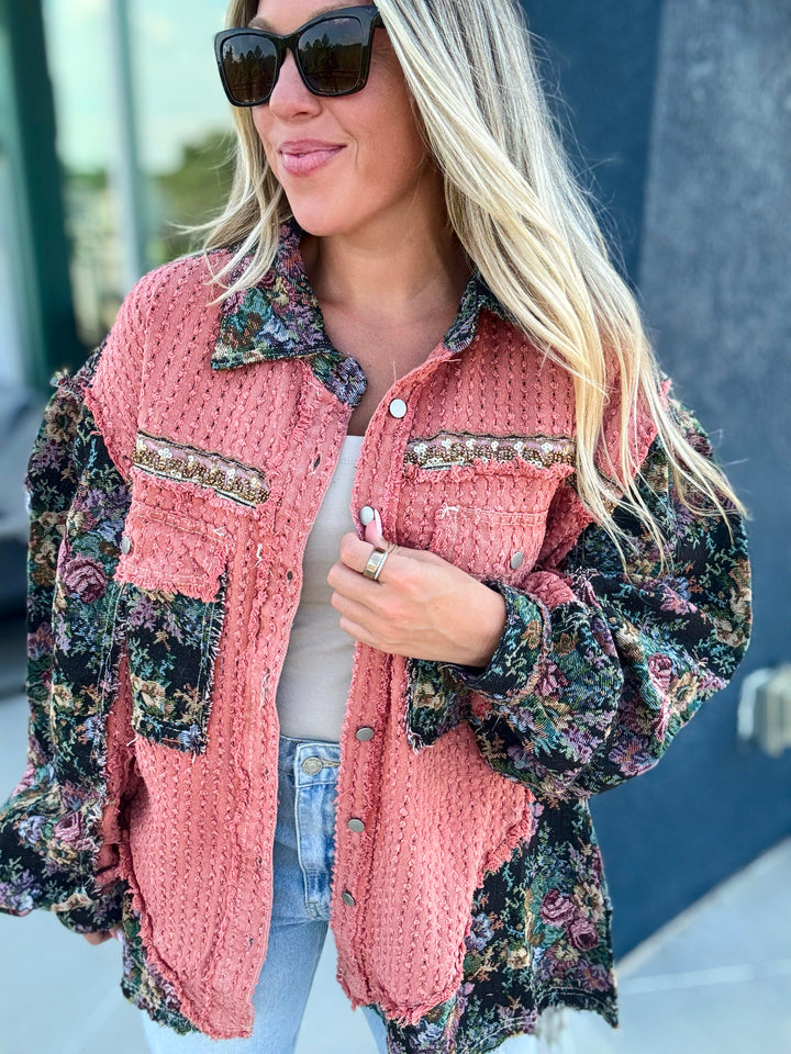 Lola Oversized Vintage Shacket