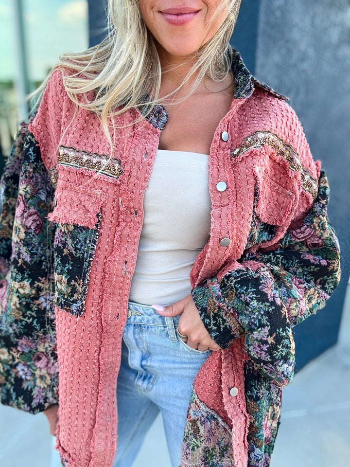 Lola Oversized Vintage Shacket