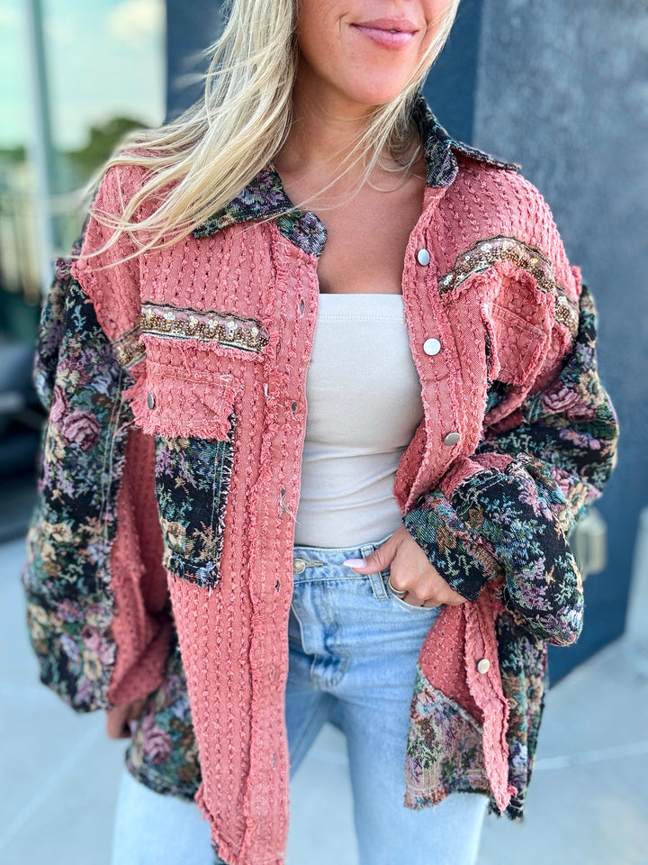 Lola Oversized Vintage Shacket