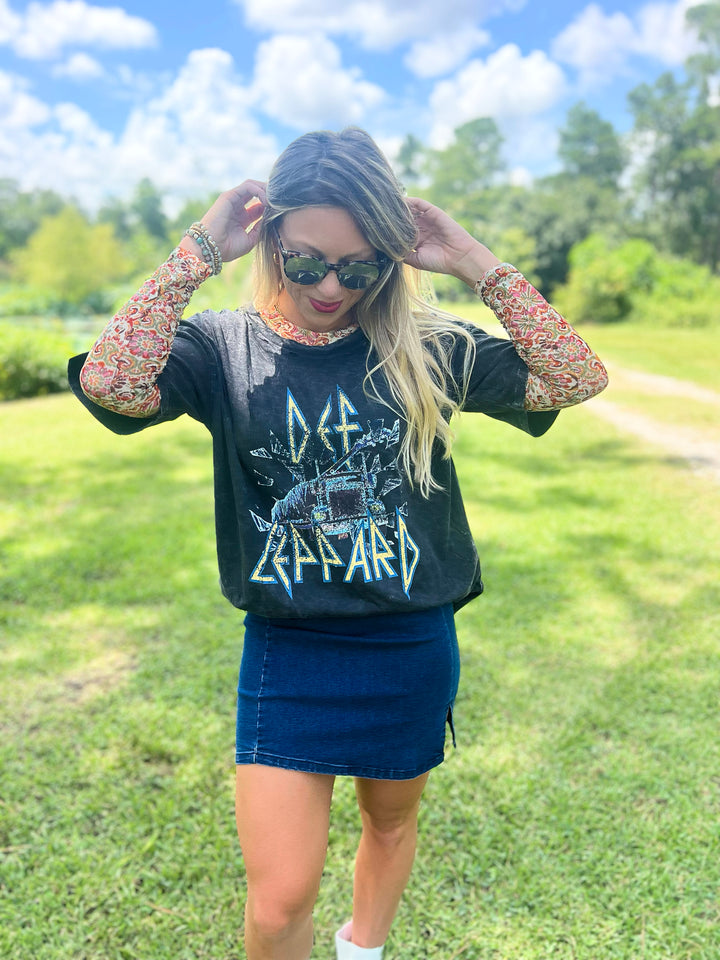 Daily Affirmations Denim Skirt