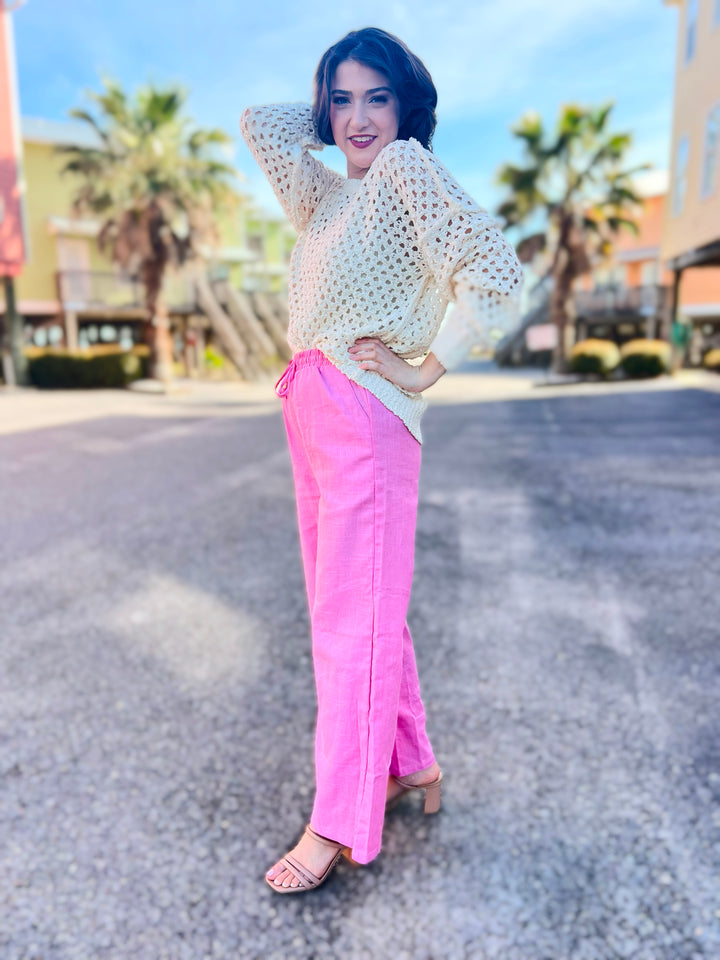 Don't Limit Yourself Oversized Knit Top in Oatmeal