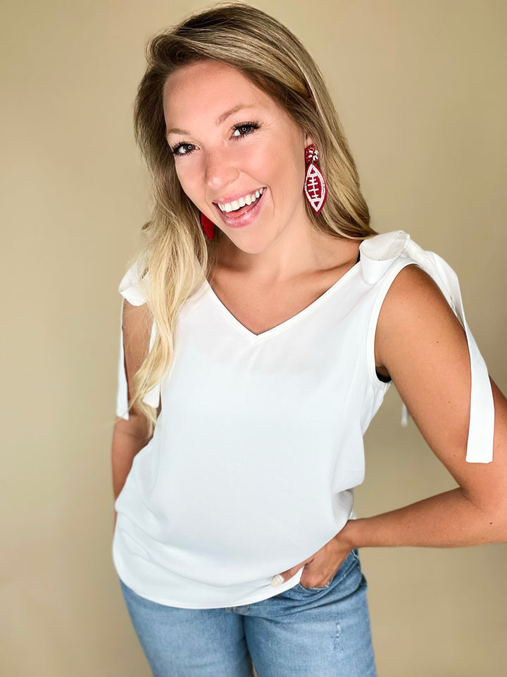 Little White Lies V-Neck Tank