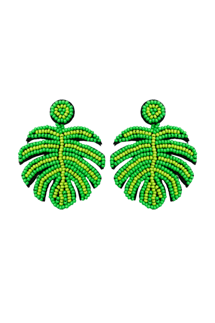 Tropic Like It's Hot Beaded Earrings