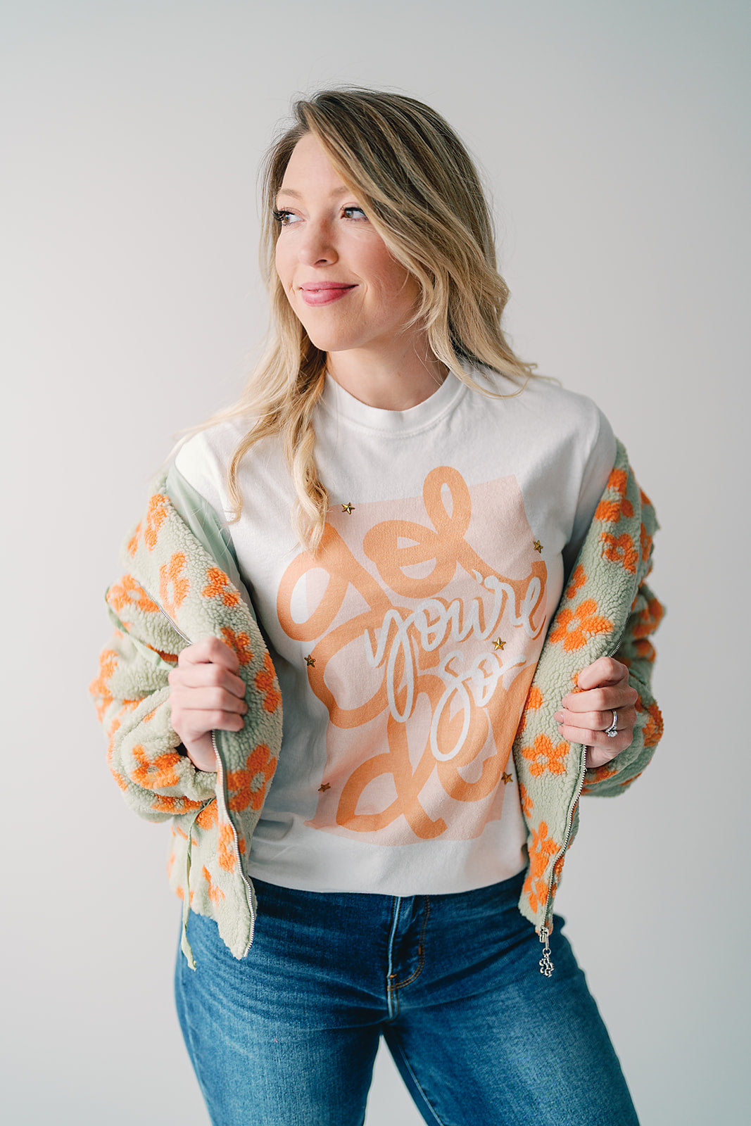 You're So Golden Studded Comfort Color Tee