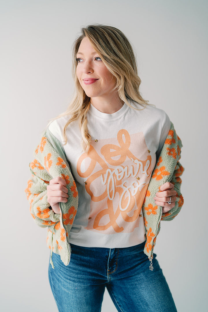 You're So Golden Studded Comfort Color Tee