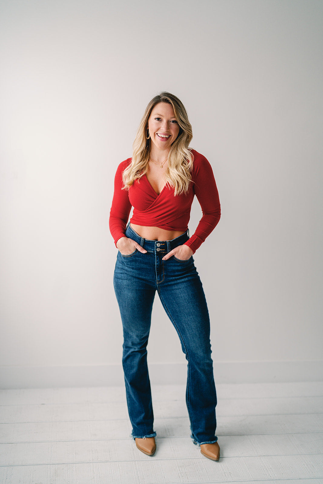 Timeless Twist Top- 4 Colors