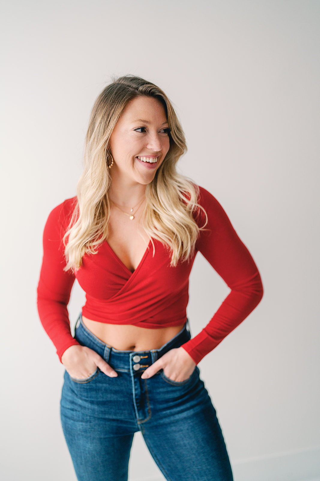 Timeless Twist Top- 4 Colors