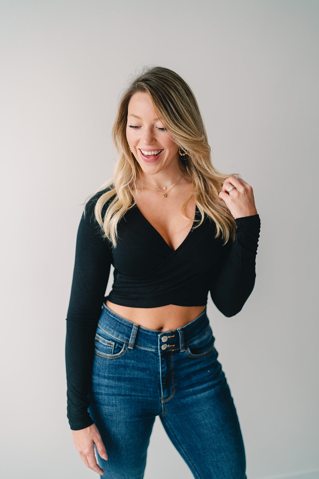 Timeless Twist Top- 4 Colors