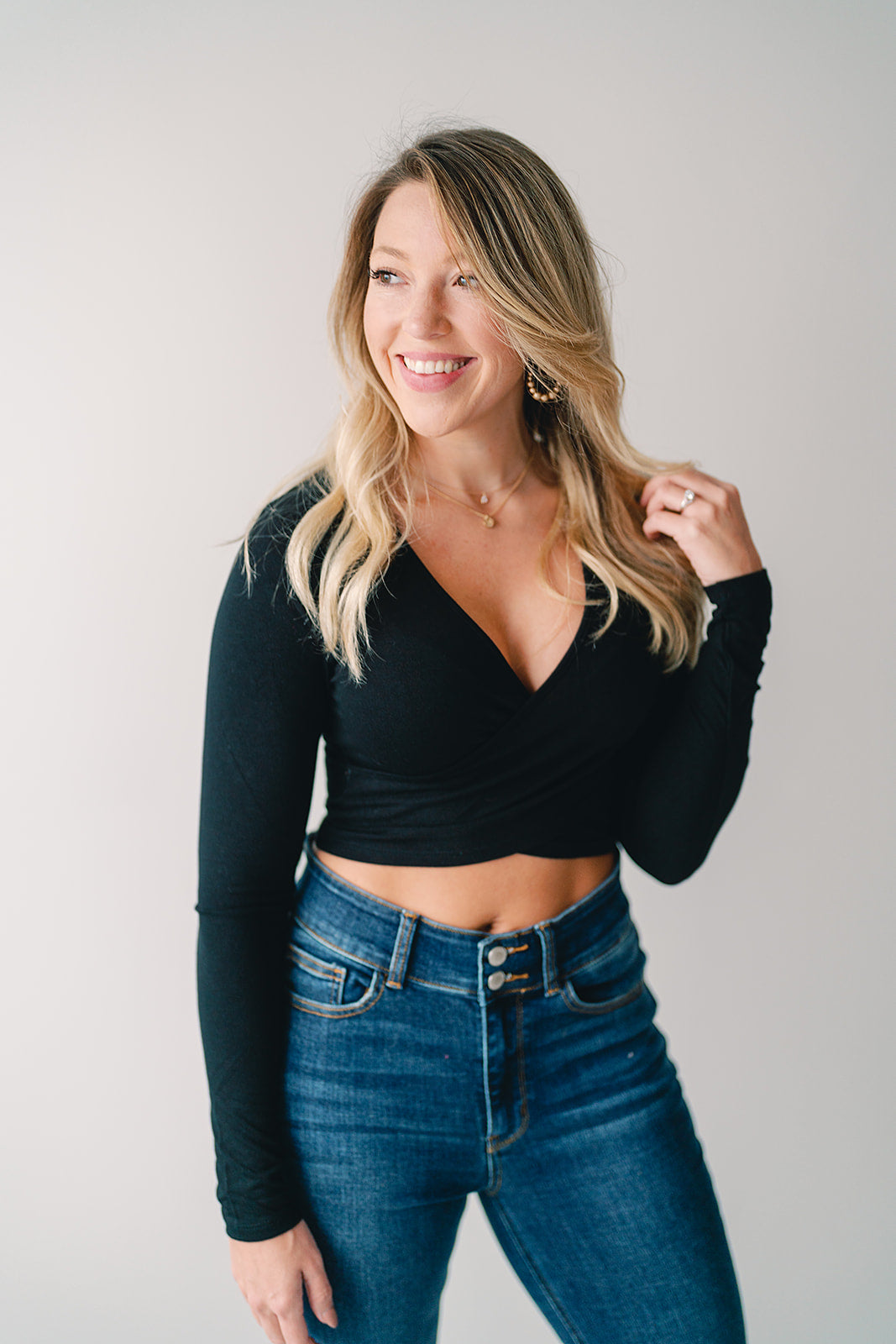 Timeless Twist Top- 4 Colors