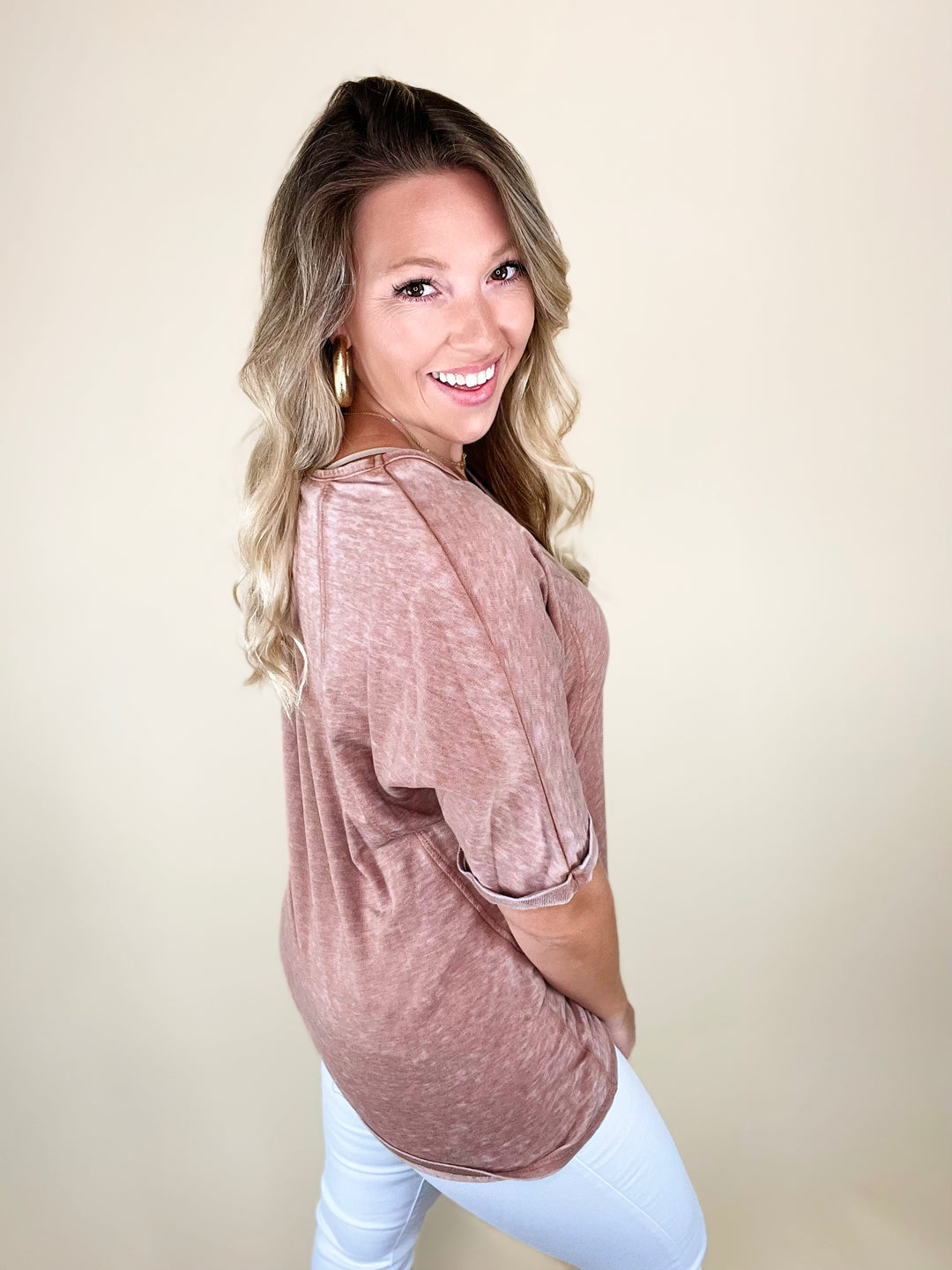 In The Moment Mineral Wash Tee