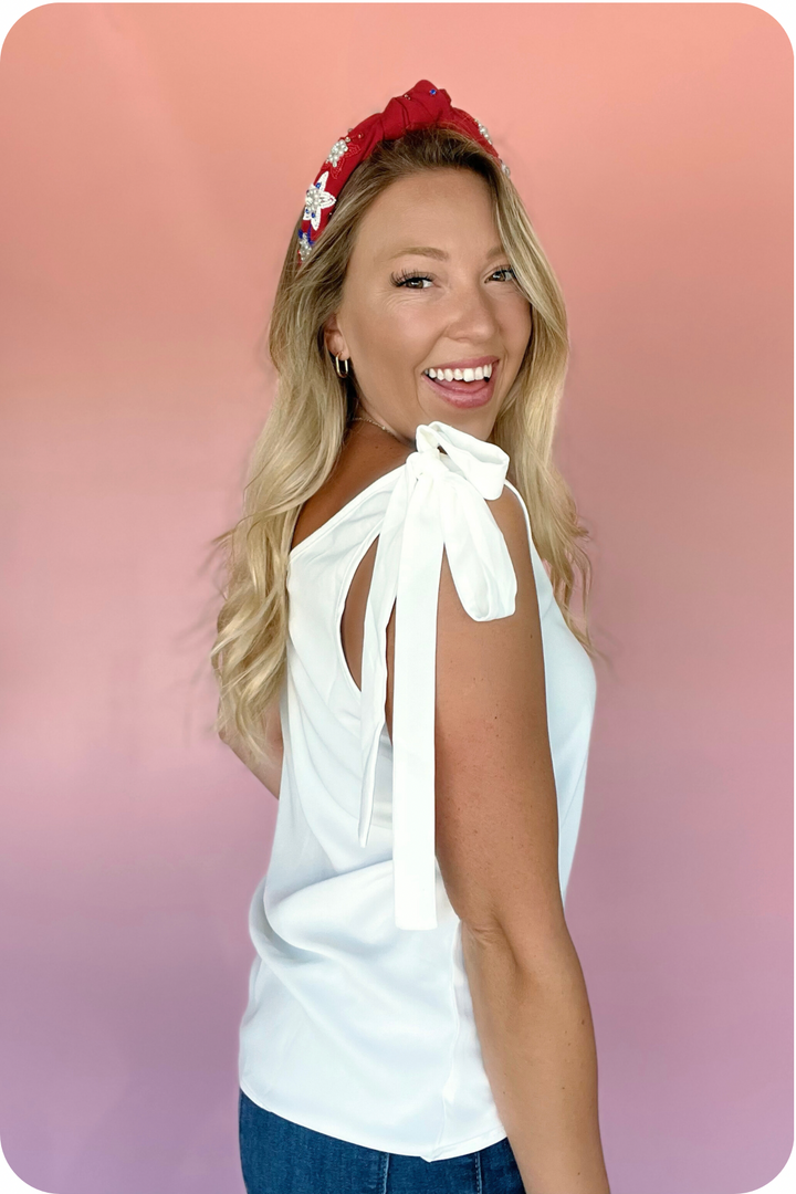 Little White Lies V-Neck Tank