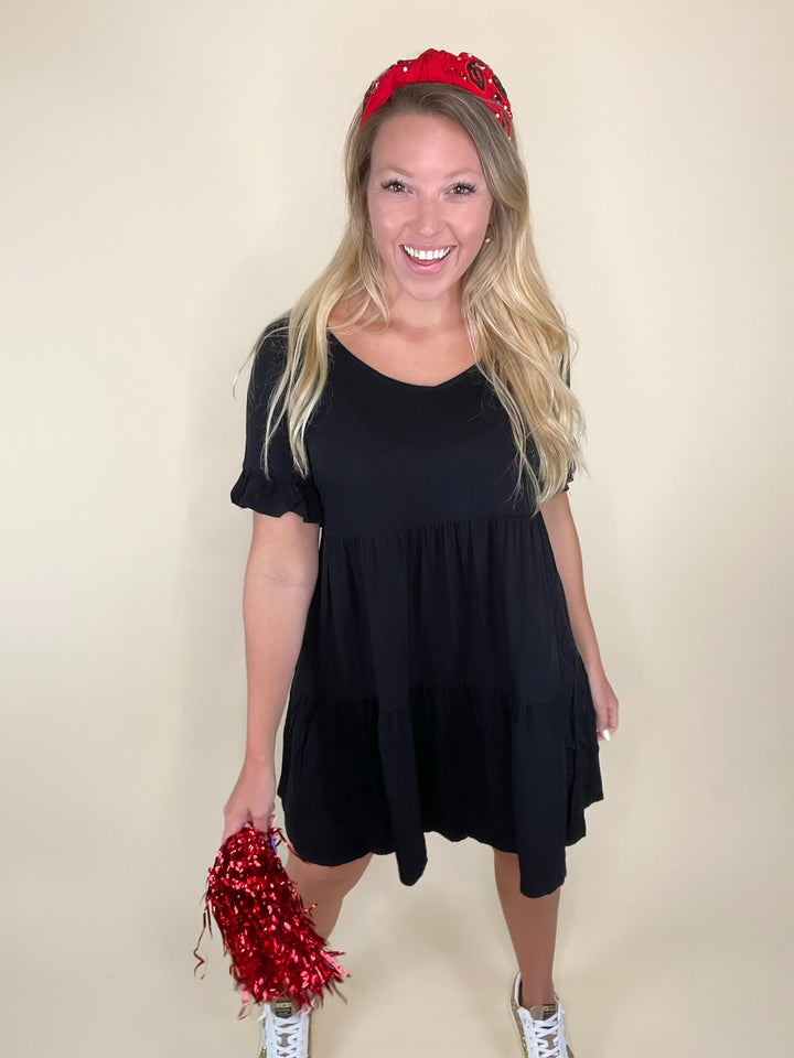 Sass & Class Tiered Ruffle Dress- 2 Colors