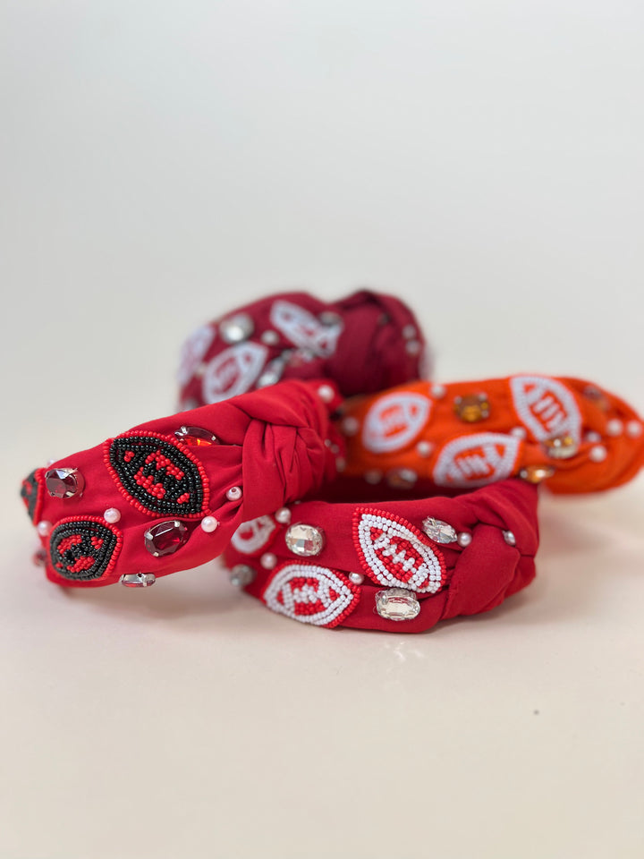 Beaded Game Day Headband