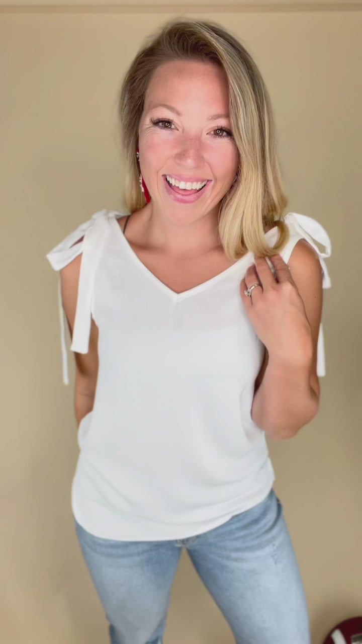 Little White Lies V-Neck Tank