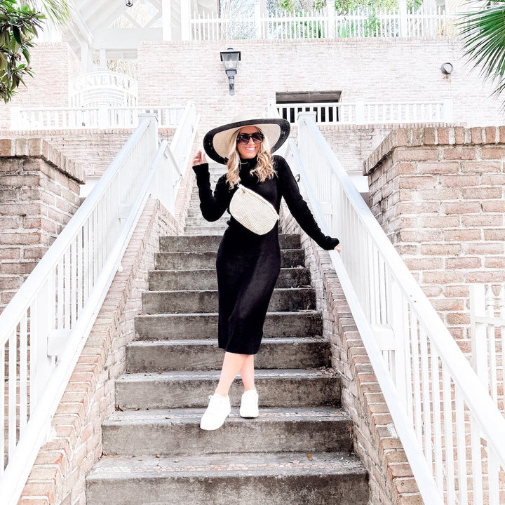 Rachel Raffia Bum Bag-Pretty Simple