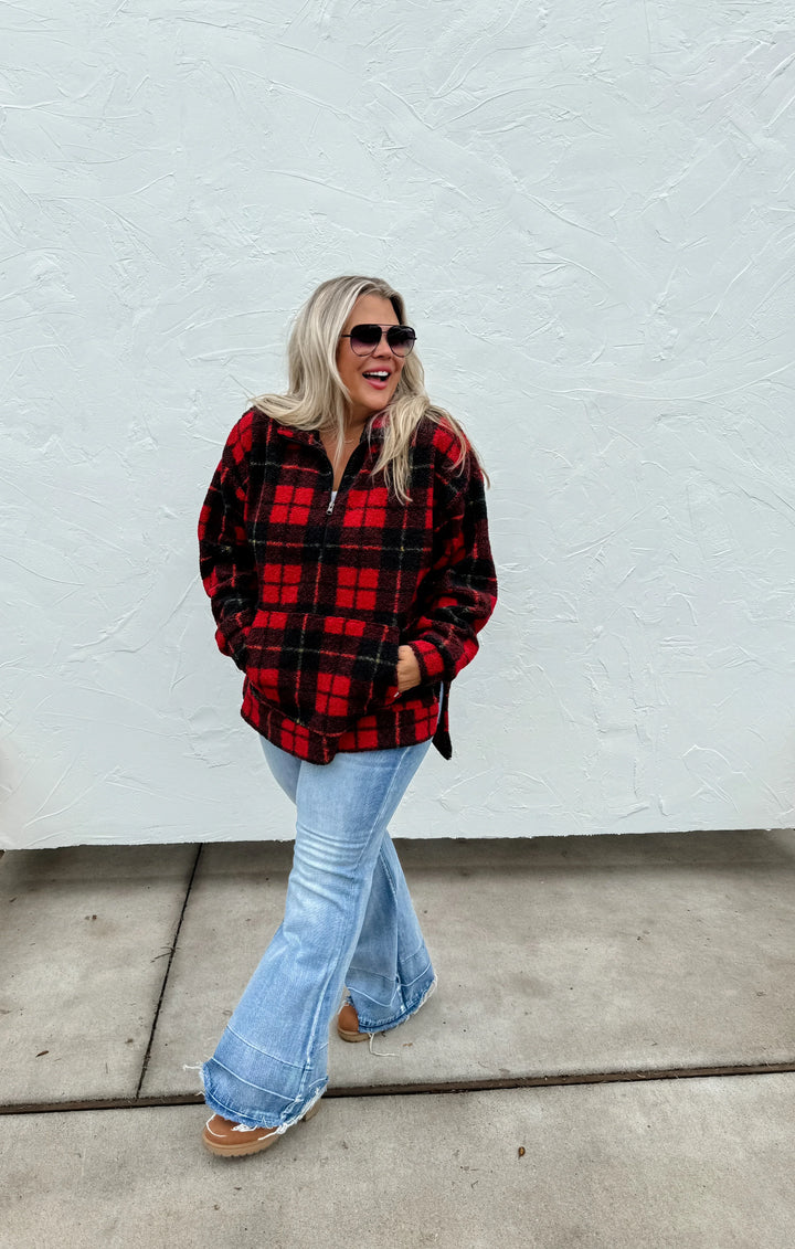 PREORDER: Fireside Nights Sherpa Pullover in Three Colors