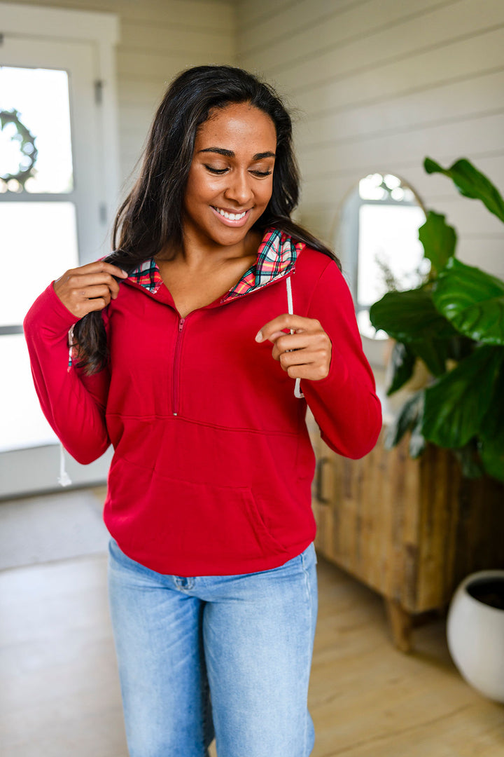 PREORDER: Audre Half Zip Hoodie in Four Colors