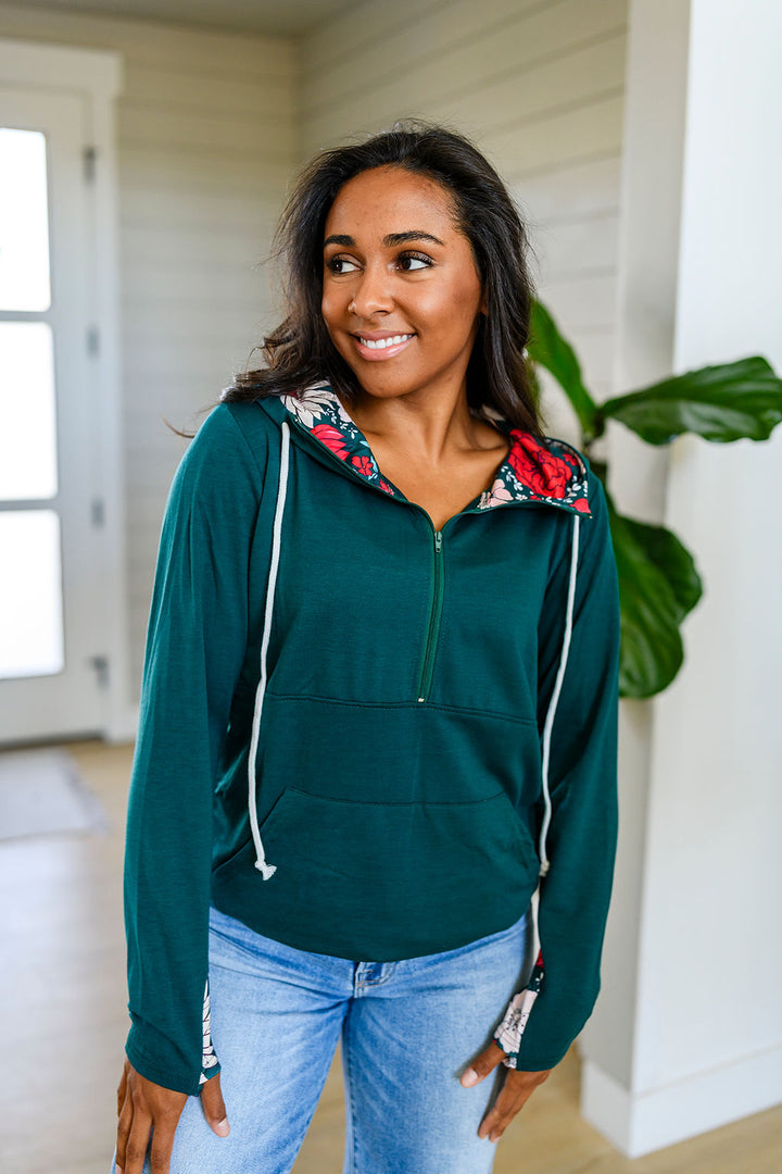 PREORDER: Audre Half Zip Hoodie in Four Colors
