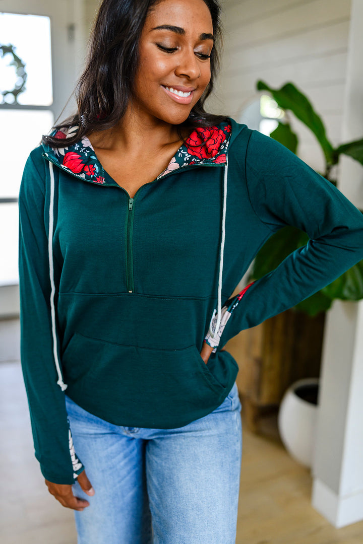 PREORDER: Audre Half Zip Hoodie in Four Colors