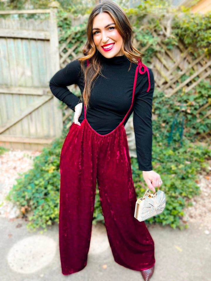 PREORDER: Dani Holiday Drawstring Jumper in Two Colors