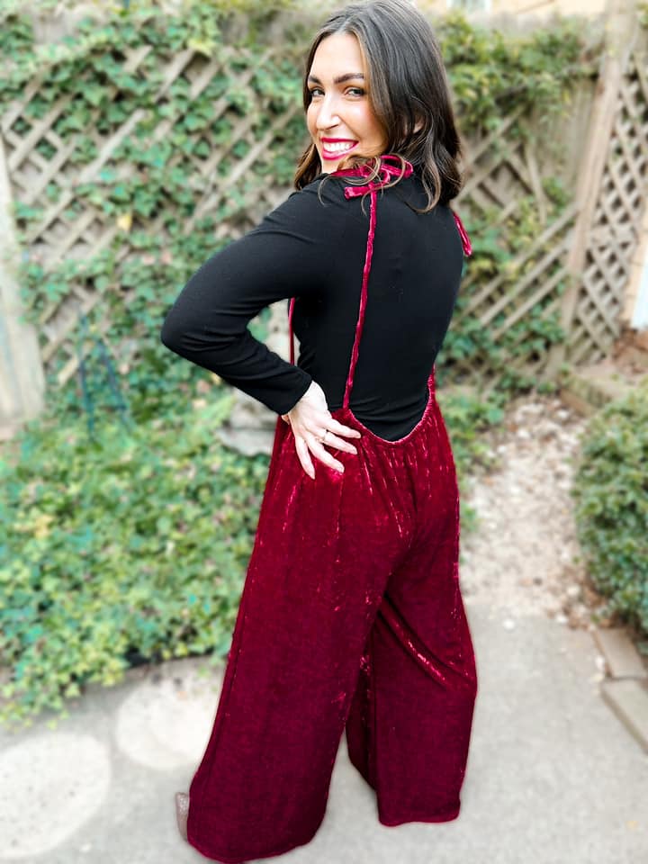 PREORDER: Dani Holiday Drawstring Jumper in Two Colors