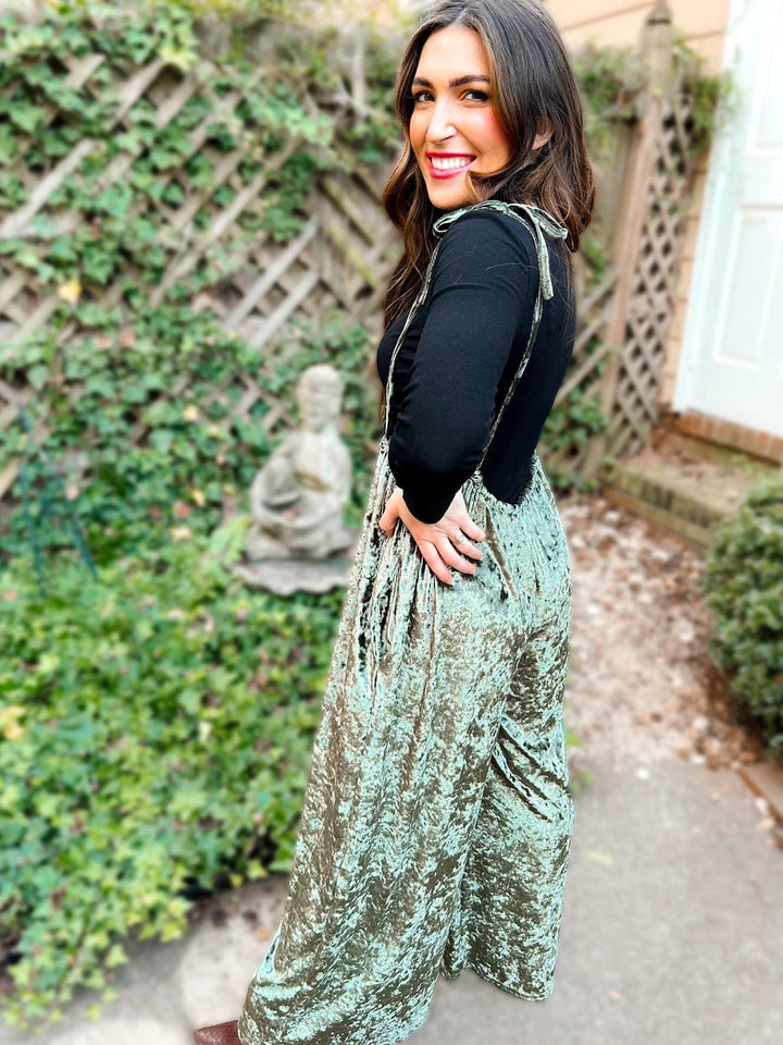 PREORDER: Dani Holiday Drawstring Jumper in Two Colors