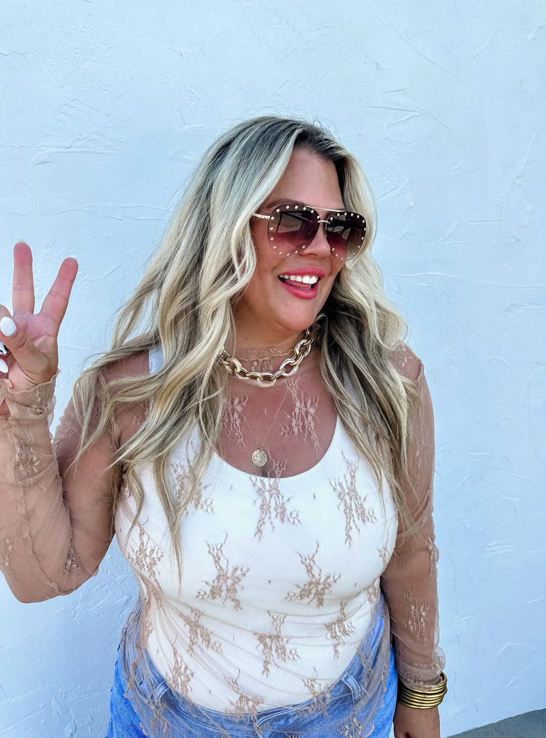PREORDER: Roxy Lace Top